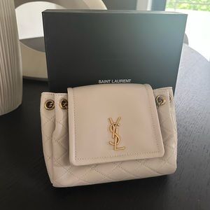 YSL Mini Nolita Bag Blanc Vintage